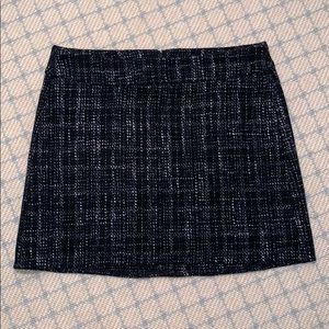 Tweed mini skirt